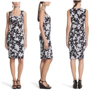 White House black market Instantly Slimming" floral dress